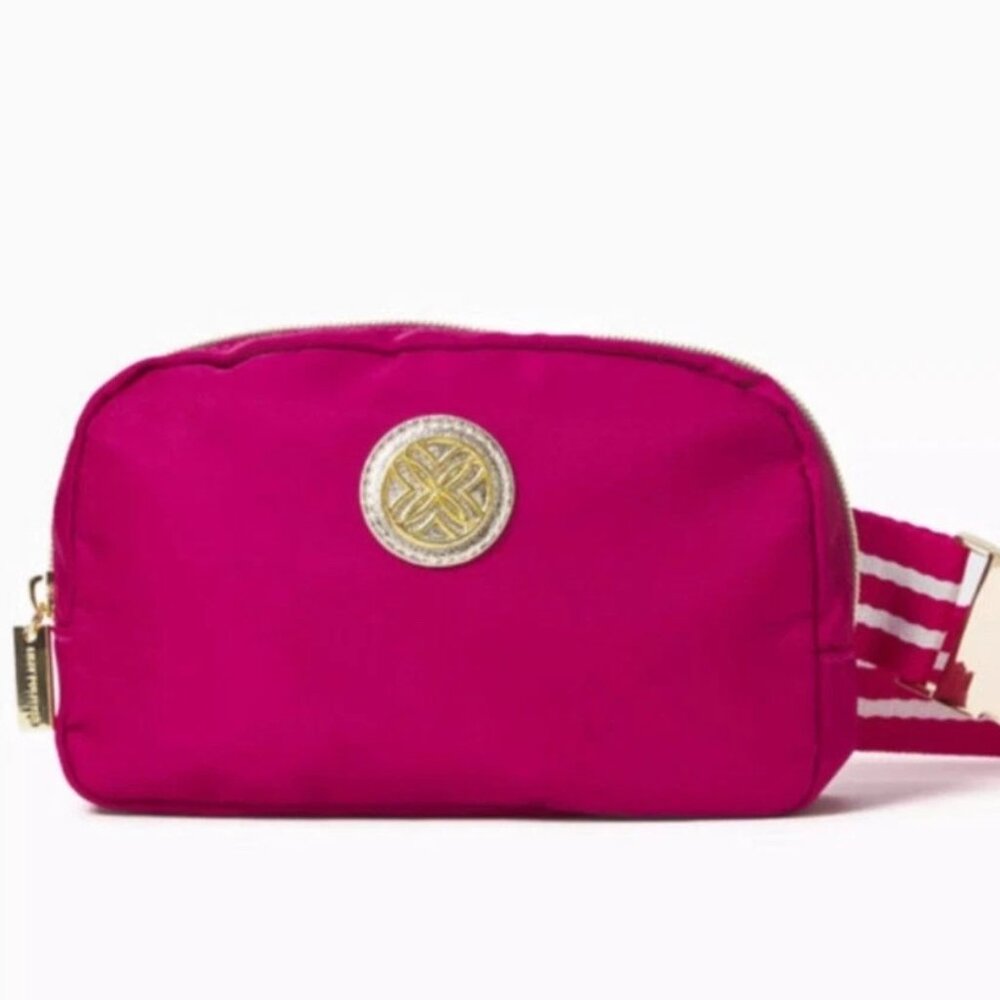 Lilly Pulitzer $48 Jeanie Belt Bag Mystique Pink NWT!